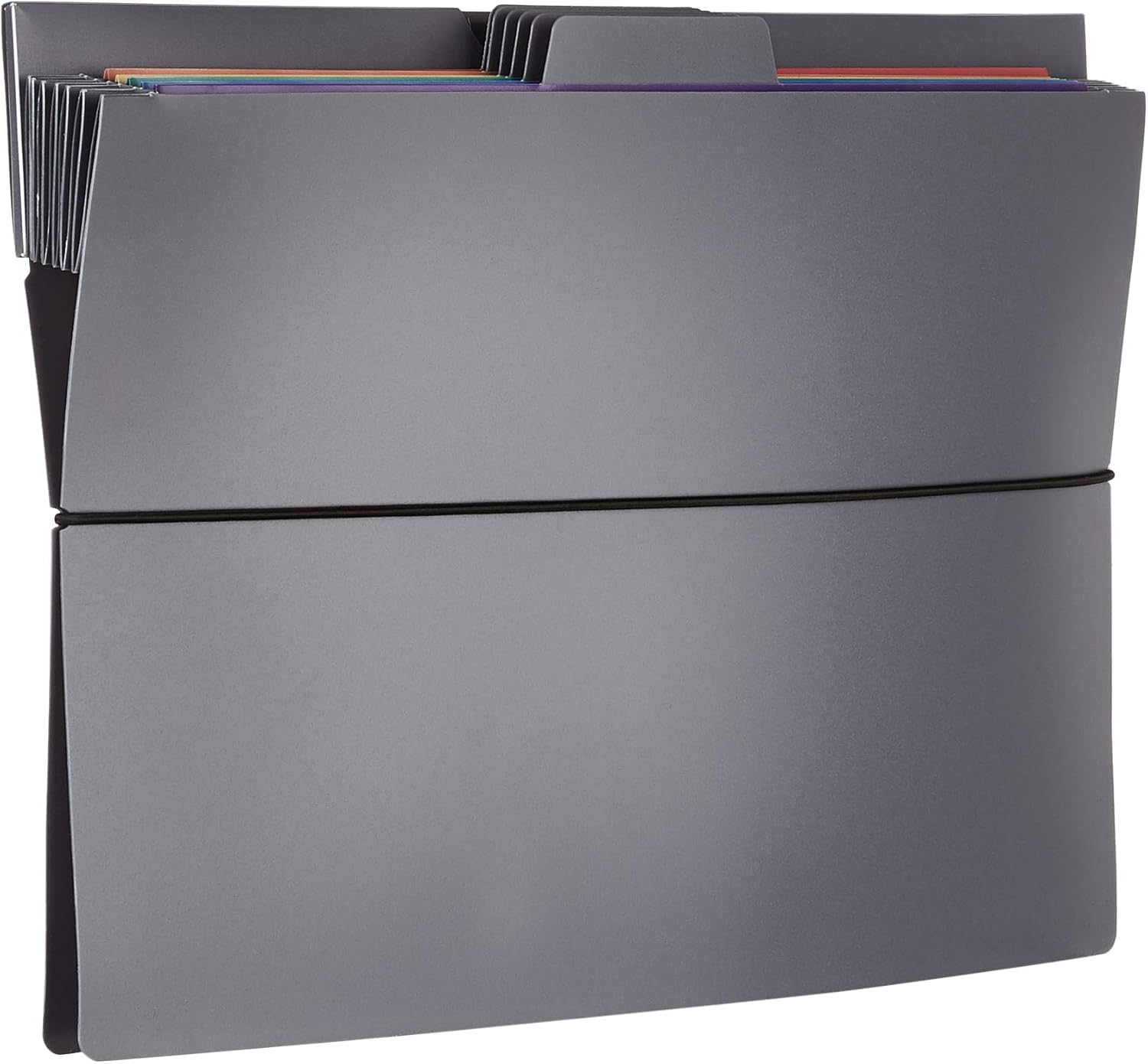 Basics Hanging 6 Pocket File Folders - Multicolor : Office Products