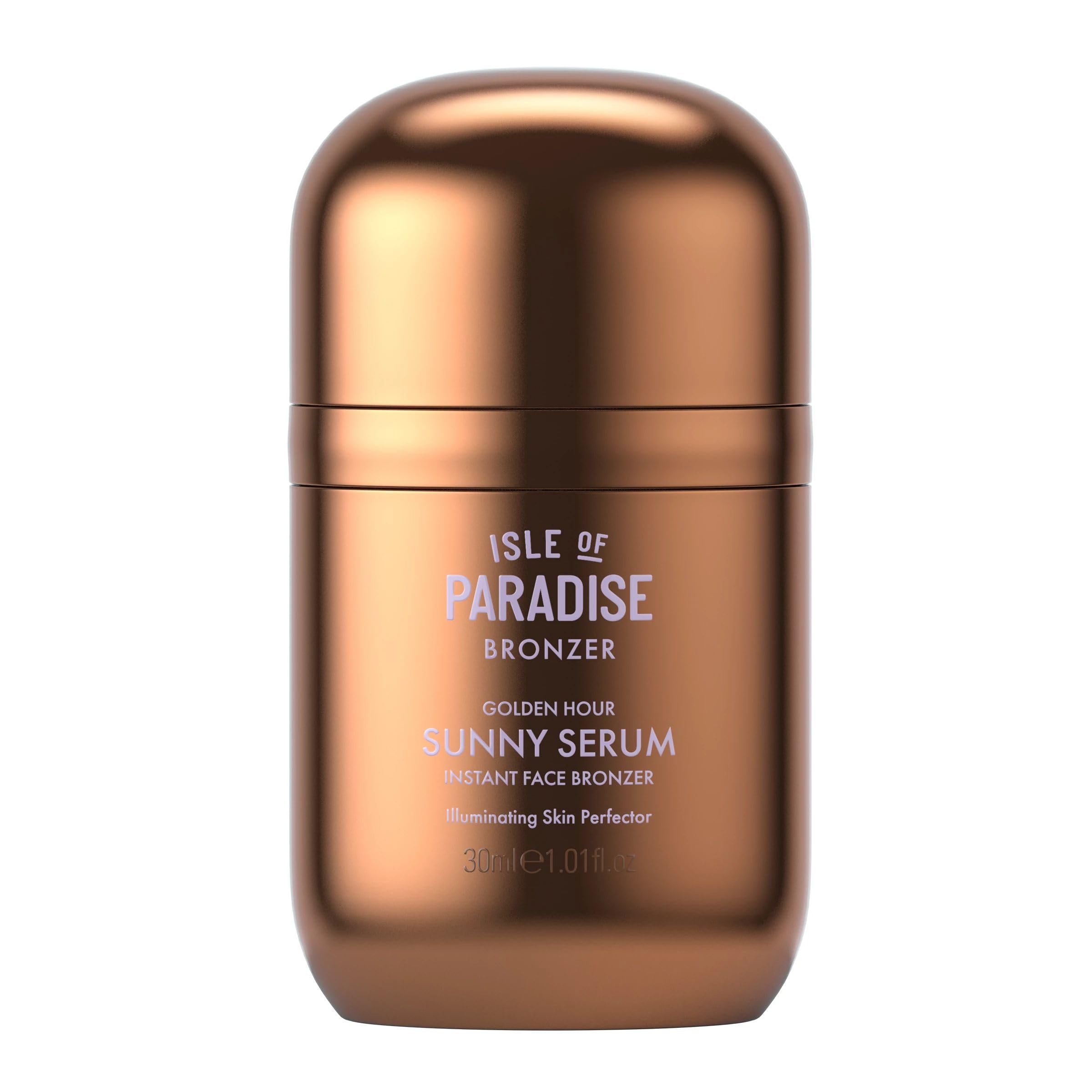 Isle of Paradise Sunny Serum, Instant Face Bronzer with Niacinamide, Squalane & Jojoba Oil, Illuminating Liquid for Radiant, Sun-Kissed Skin, Lightweight, Hydrating, Suitable for All Skin Types