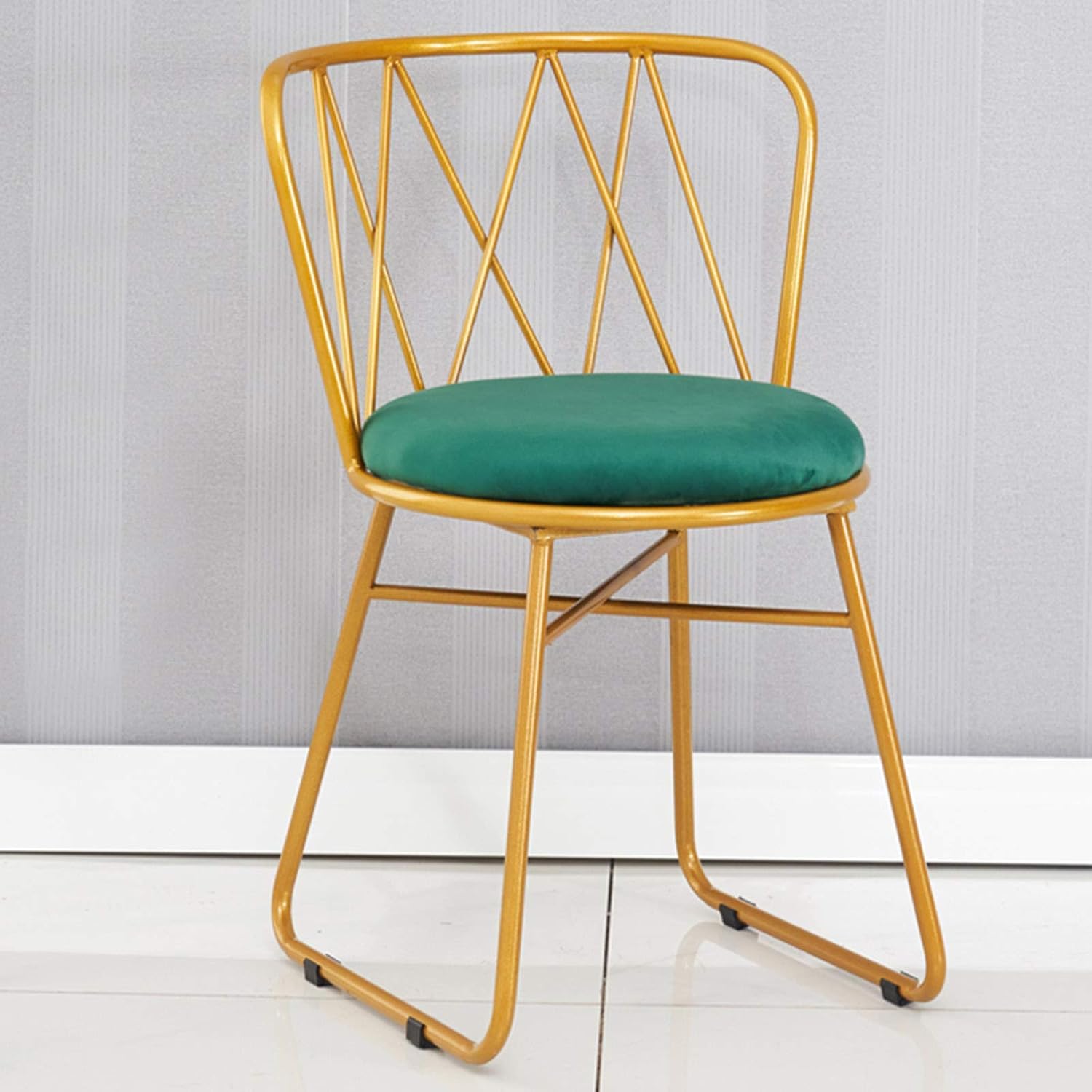 Taburete De Tocador De Metal Silla De Tocador De Maquillaje con