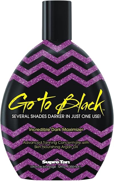 Capture Supre Tan Go To Black Intense Tanning Dark Maximiser 350ml
