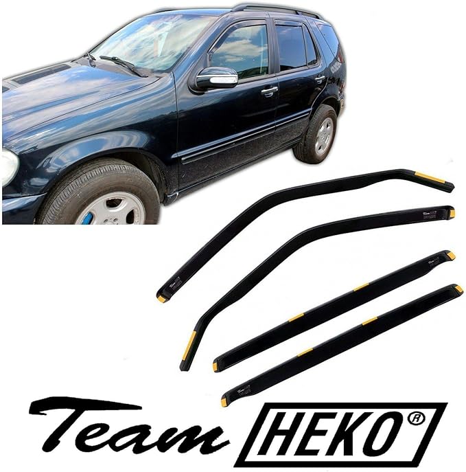 Amazon.fr J&J AUTOMOTIVE Deflecteurs d'air Déflecteurs de Vent