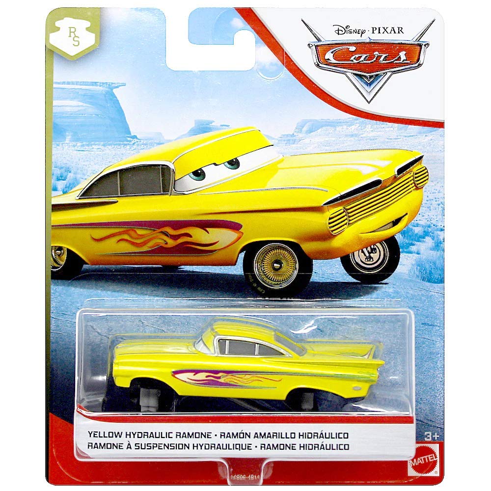 disney cars yellow