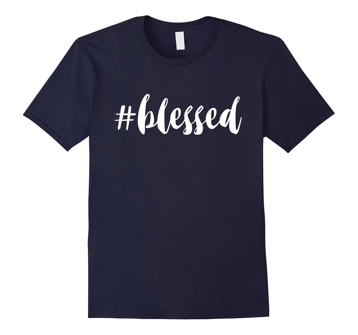 Blessed Christian Hashtag Inspirational Faith Gift T-Shirt-Rose