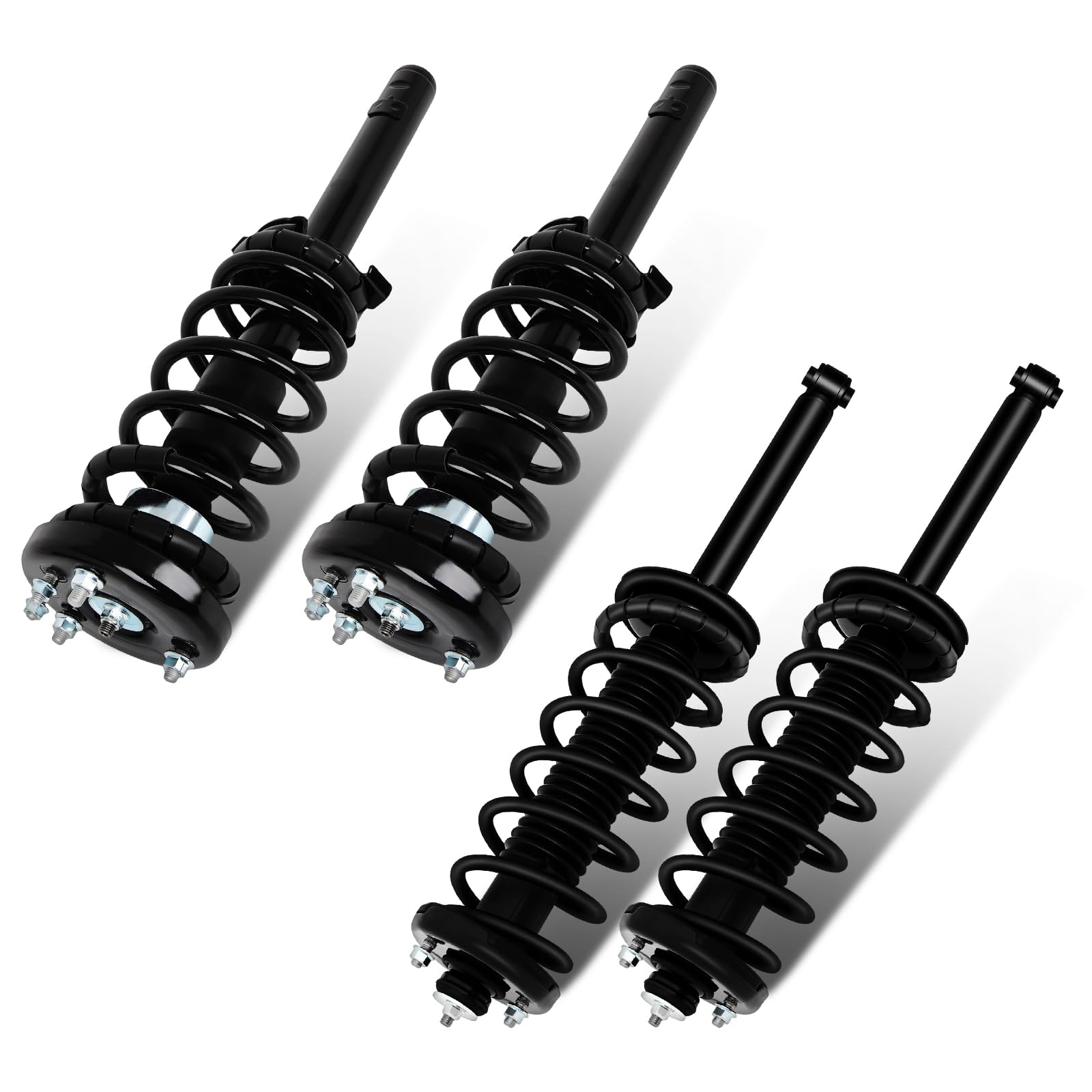 Photo 1 of SCITOO Front Rear Complete Struts Shock Absorber Coil Spring Assembly Fit for Honda Accord 1998-2002, Replace 171691L 171691R 171299 (Set of 4)