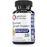QNL Quantum Stomach Support - Digestive Enzymes for Women & Men - Organic Digestion Supplement - Vegan Bromelain Nutritional Supplement - 60 Plant-Source Caps