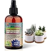𝐁𝐄𝐒𝐓𝐒𝐄𝐋𝐋𝐄𝐑 Plant Superfood for Succulents & Cactus Plants with B1 Vitamin, Glucose and Essential Minerals - Organic Plant Food Fertilizer for Indoor & Outdoor Succulents - 8oz