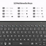 Rii Mini Wireless Keyboard and Mouse Ultra Slim 2.4G Set for PC Mac view 9