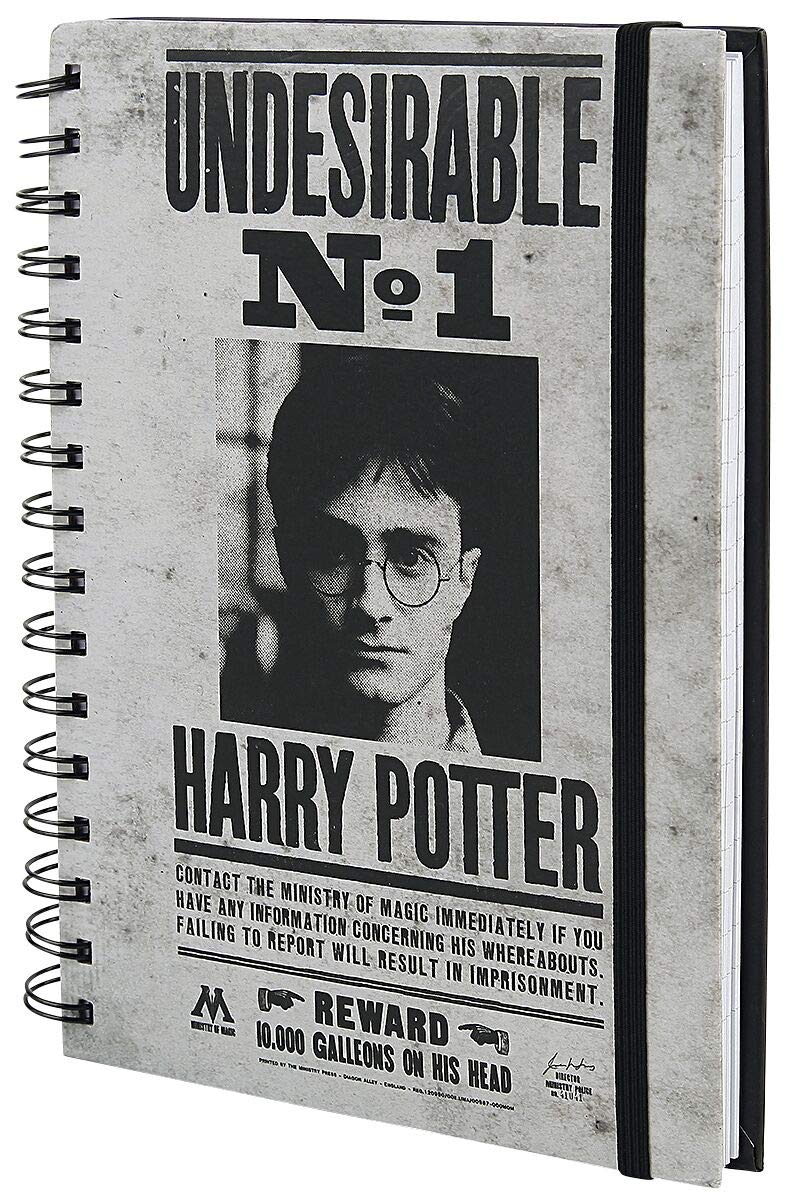 Pyramid International A5 Harry Potter "Undesirable No1" Notebook