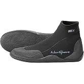 Neo-Sport Low-Top Neoprene Water Boots &ndash; Durable Traction Sole, Glued &amp; Sewn Seams, Puncture-Resistant Sole for Diving, Snorkeling, Surfing, Kayaking &amp; Watersports