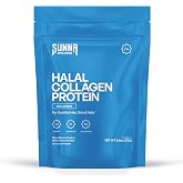 SUNNA SUPPLEMENTS Halal Bovine Collagen Protein Powder - 250g - Unflavoured | For Hair Skin Nails &amp; Joints, Type (I, III) Hydrolysed Premium Grass-Fed Bovine Collagen Peptides, Gluten Free, Non-GMO