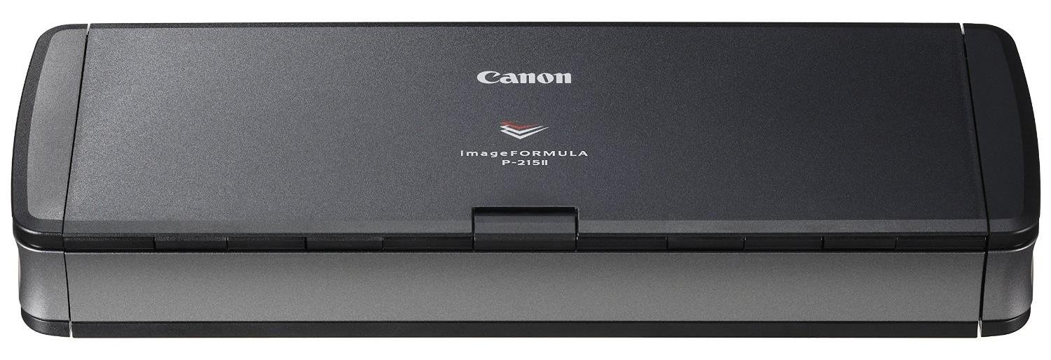 Canon imageFORMULA P-215II Portable Scanner | Double-sided Scanning | USB Powered Scanning | Home, Office & when Mobile | Up to 15 Pages Per Min | 20 Sheet Feeder | Canon CaptureOnTouch Lite Software