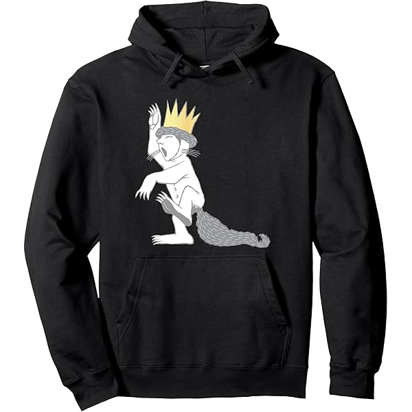 トップス WHERE THE WILD THINGS ARE Hoodie BLACK 1 Where the Wild