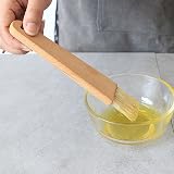 AMYXIYUAN 2Pcs Multifunctional Wooden Food Oil Brush for Baking BBQ Cooking view 5
