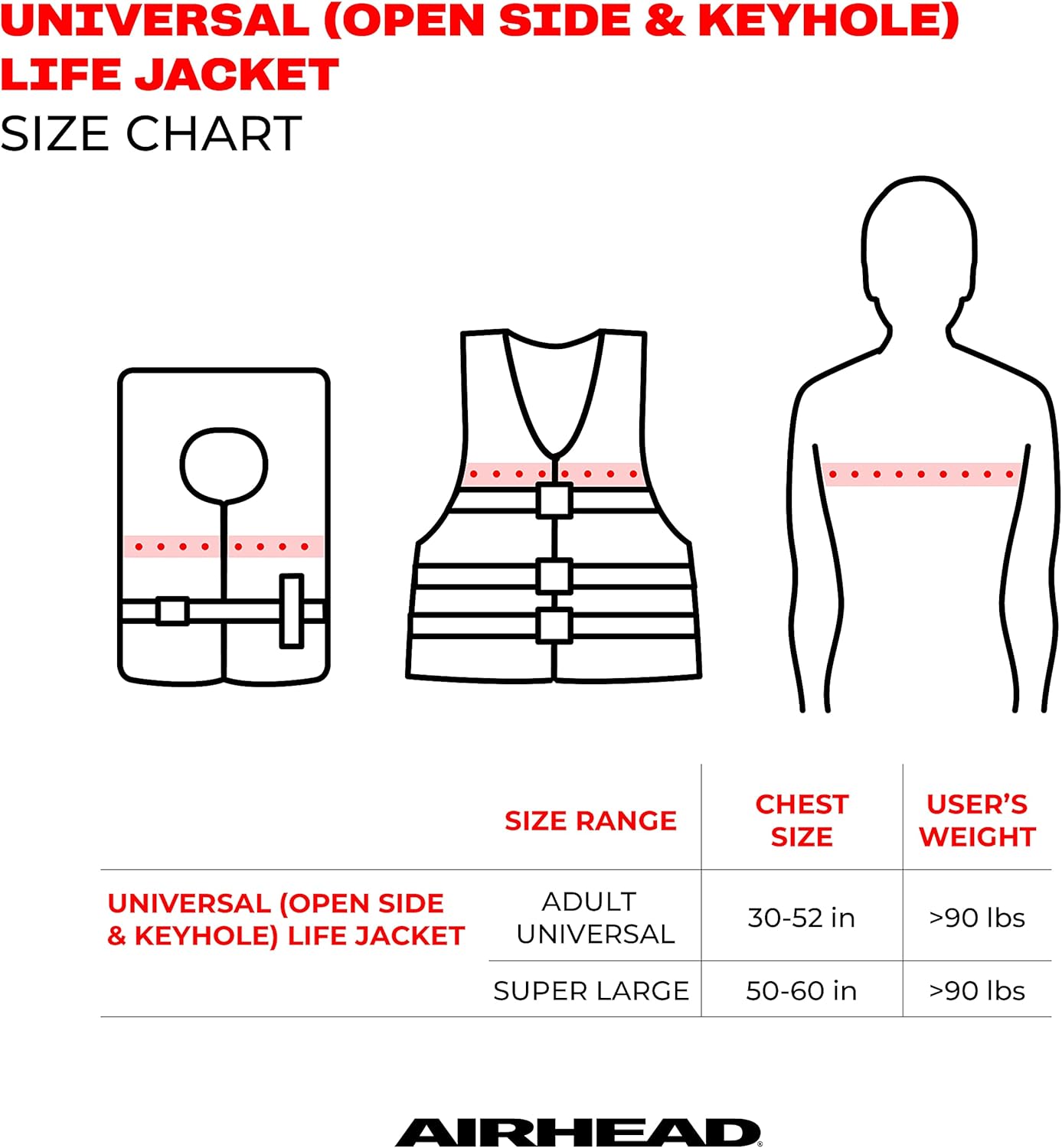 Airhead Trend Life Vest : Sports & Outdoors