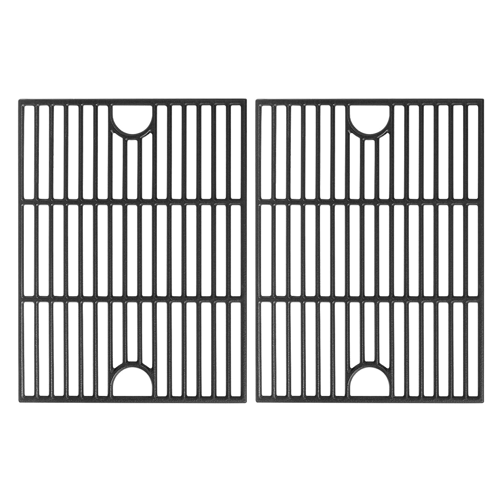 Photo 1 of Grill Grates for Nexgrill Home Depot 720-0830H 720-0783E 720-0670C, 17 Inch Cast Iron Replacement Parts for Nexgrill 720-0888 720-0888N Charbroil 463241113 463446015 720-0670D, Master Forge 1010037