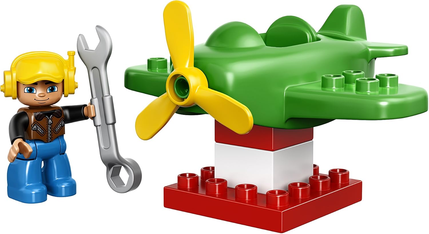 duplo green plane