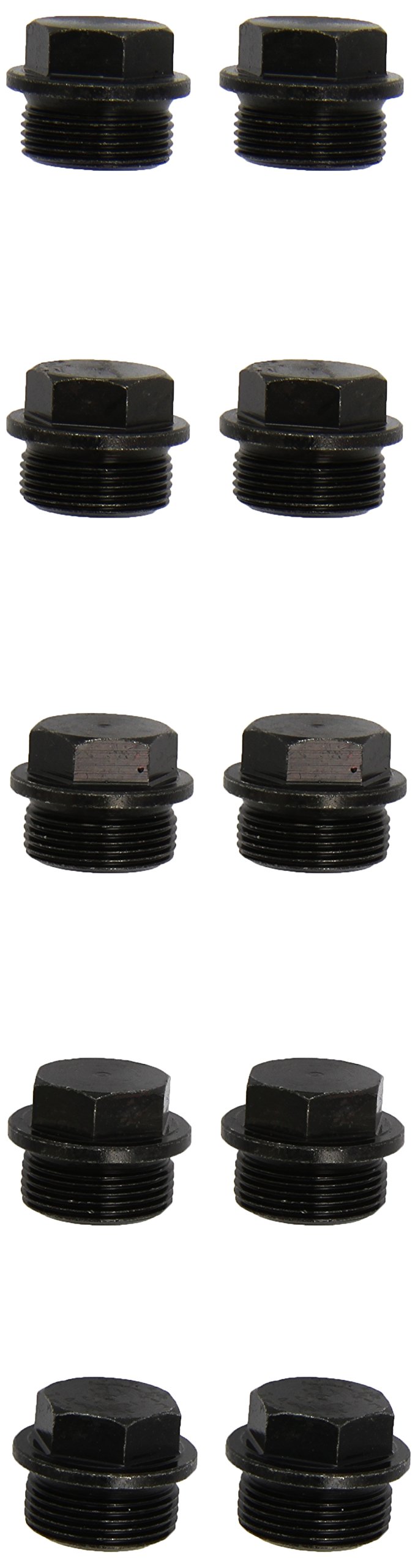 KS Tools Oil Drain Plug, AUSSEN6KANT 22 mm, M26X 1,5x11 mm, 430.1228 (Pack of 10