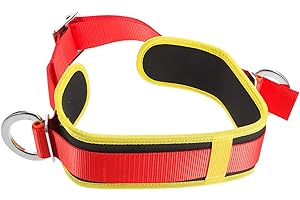 Veemoon Heavy Duty Safety Strap Waist Belt for Work and Outdoor Climbing Wear-resistant Construction Safety