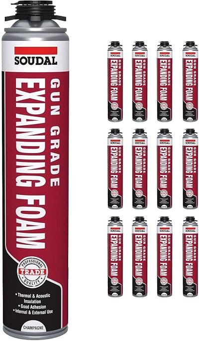 SOUDAFOAM Gap Filler PU Foam 750ml Gun Grade Expansion Foam