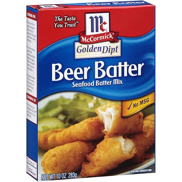 GOLDEN DIPT MIX BATTER BEER SEAFOOD MIX 10 OZ PACK OF 3