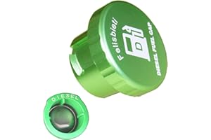 Felisbieti Ram Diesel Fuel Cap - Aluminum Magnetic, for 2019 2020 2021 2022 2023 2024 2025 Dodge Ram 1500 2500 3500 Diesel fuel tank Cover-Ram Accessories