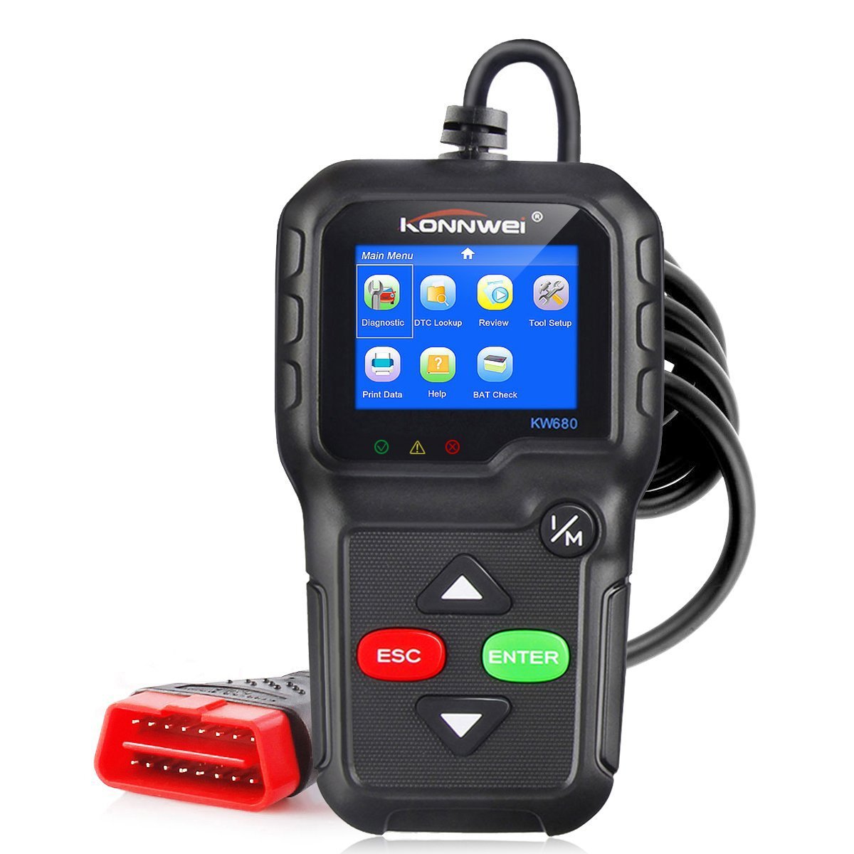 KONNWEI OBDII Automotive Code Reader KW680 OBD2 Diagnostic