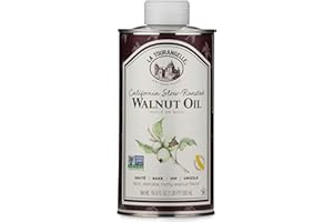 La Tourangelle, Roasted Walnut Oil, Plant-Based Source of Omega-3 Fatty Acid, Cooking, Baking, & Beauty, 16.9 Fl Oz