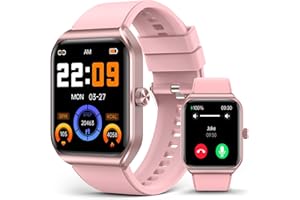 BooaBei Smart Watches for Man Women with Bluetooth Call,1.91" Smartwatch with Heart Blood Pressure/Blood Oxygen/Rate/Sleep Monitor,100+ Sports Mode Fitness Tracker with IP67 Waterproof for iOS Android