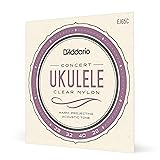 D'Addario Concert Ukulele Strings, Clear