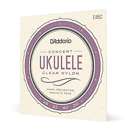 D'Addario Concert Ukulele Strings, Clear