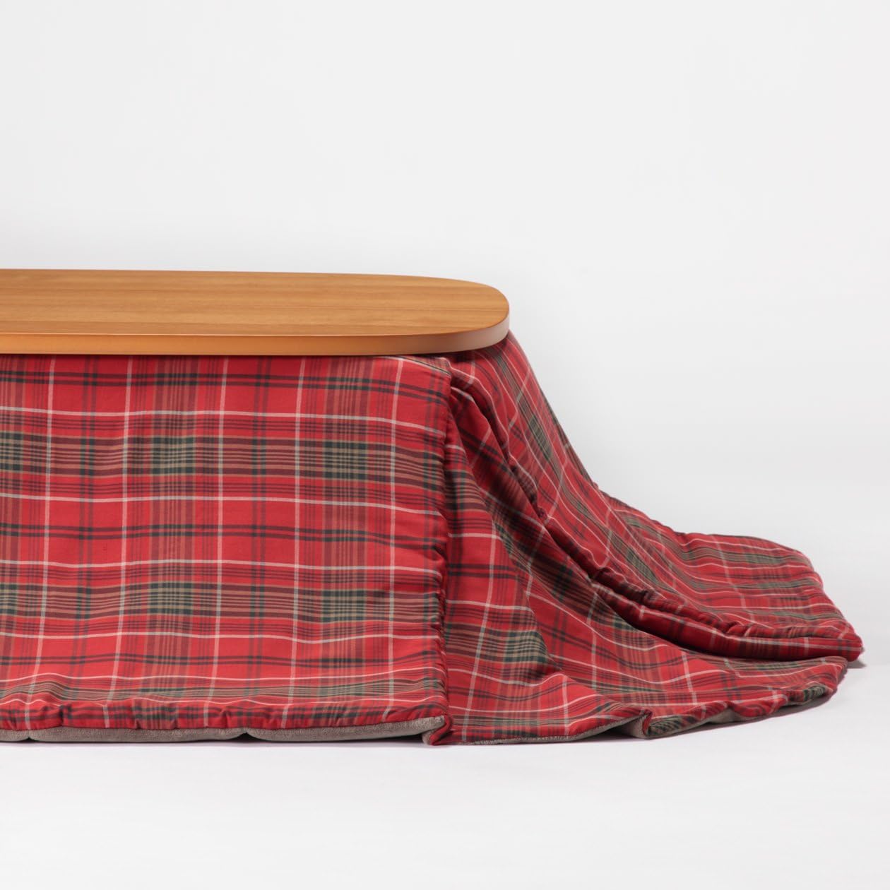 Amazon Co Jp 無印良品炬燵布団フランネル正方形グリーンチェック187 187 Cmリバーシブルタイプ掛け布団moma Diy 工具 ガーデン