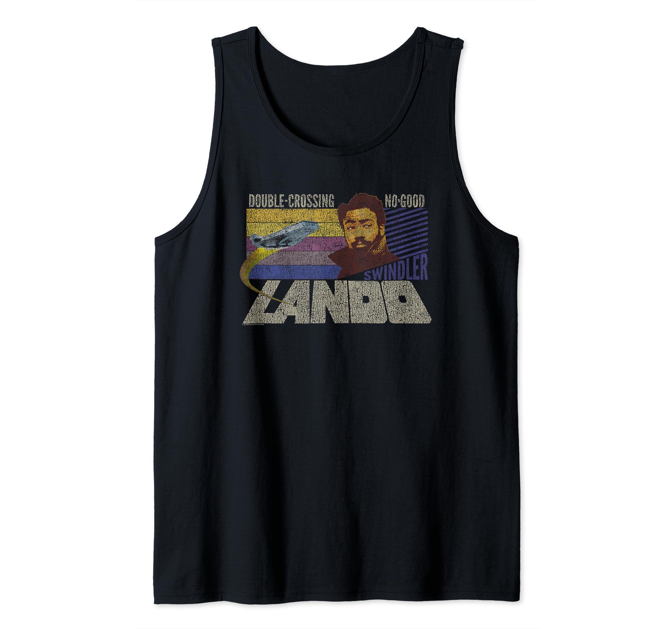 Star Wars Han Solo Movie Lando Double-Cross Tank Top