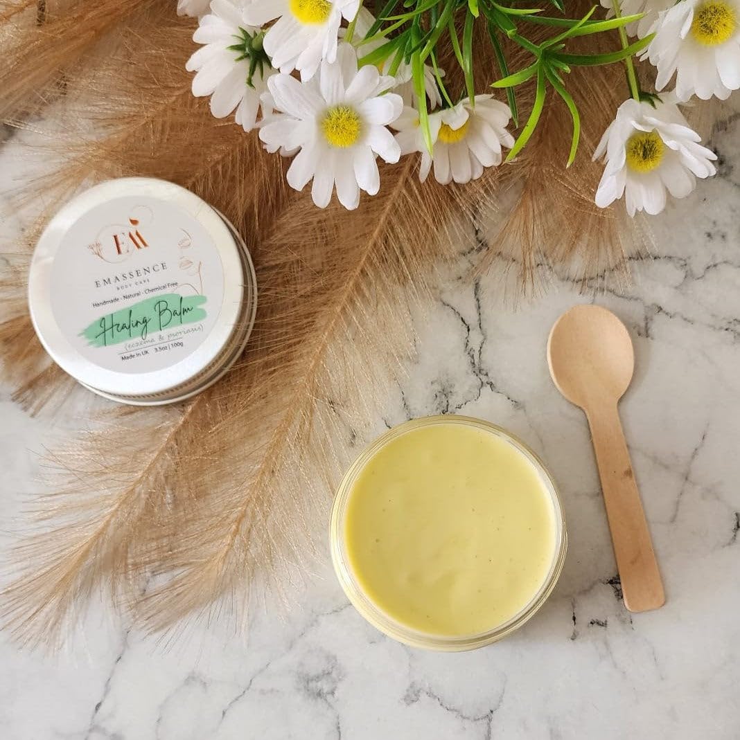 Unscented Healing Balm - Fragrance-free Body Butter, Deeply Moisturising, Calming and Soothing