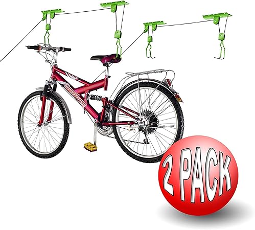 Amazon Com Bike Lane Products Bicycle Hoist 2 Pack Quality Garage