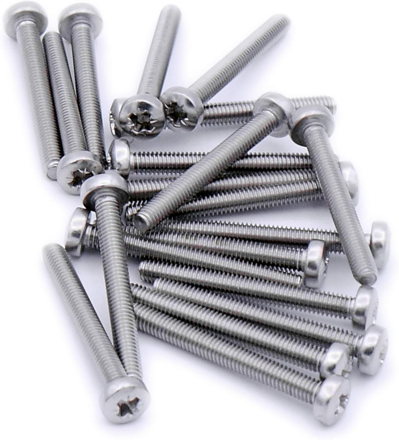 M5 5mm X 65mm Pozi Pan Machine Screw Bolt Stainless Steel A2 m5-5mm-x-65mm-pozi-pan-machine-screw-bolt-stainless-steel-a2