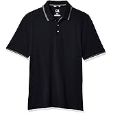 Cutter & Buck Mens 35+ UPF Lightweight Cotton Advantage Tipped Polo Shirt