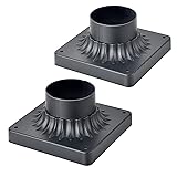 MrSconce Pier Mount Base 2 Pack , Cast Aluminum