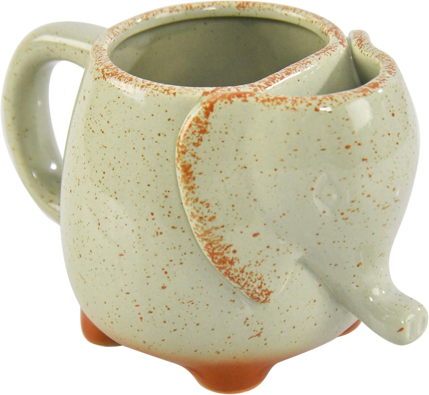 HOMEX Elephant Tea Cup, Ceramic Elephant Mug, Coffee Mug