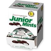 Tootsie Roll Junior Mints, 72 Count Mini Boxes | Countertop Display, Creamy Mints in Pure Chocolate, Peanut Free, Kosher, Gluten Free