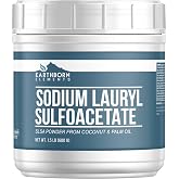 Earthborn Elements Sodium Lauryl Sulfoacetate (SLSA) (24 Ounce) Bath Bomb Additive, Gentle on Skin, Long-Lasting Foam &amp; Bubbles