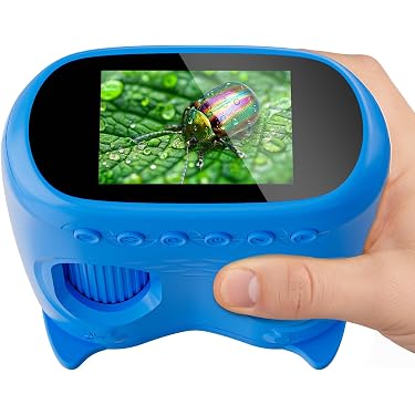 Kit Explorateur 6 En 1 Pour Enfants – Jumelles, Lampe De Poche à Manivelle, Boussole, Loupe, Sifflet Et Sac à Dos – Idéal Pour La Nature Et Les Aventures – Cadeau Anniversaire