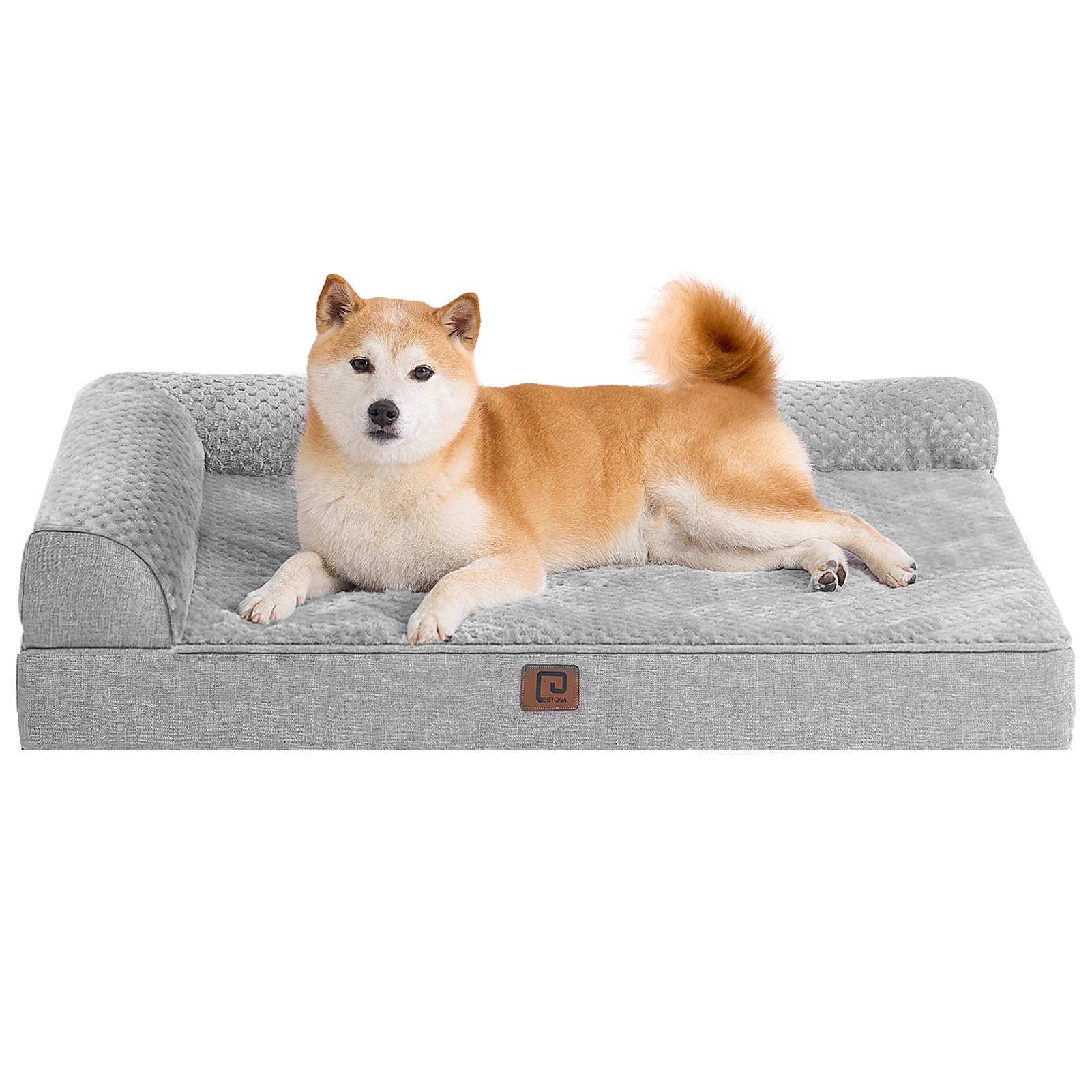 Picture of EHEYCIGA Memory Foam Dog Bed Large Sized Dogs, Pet Bed for Large Dog ...