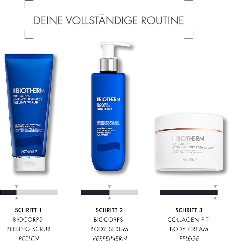 Biocorps Body Serum, Körperserum gegen Unebenheiten, feuchtigkeitsspendendes Serum, 200ml