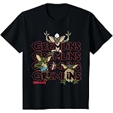 Kids Gremlins Text Stack T-Shirt