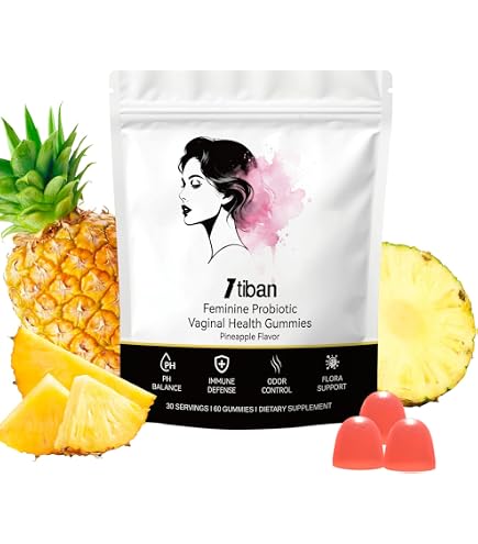 Amazon.com: Itiban Pineapple Probiotics for Women, pH Balance, 60