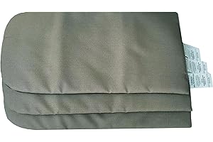 ROODO Pet Stroller Original Replaveable Seat Cushion Dog Stroller Pad Dog Stroller Specific Mat,Stain-Resistant Replacement Seat Pads,Set of 3 pc (Gray)