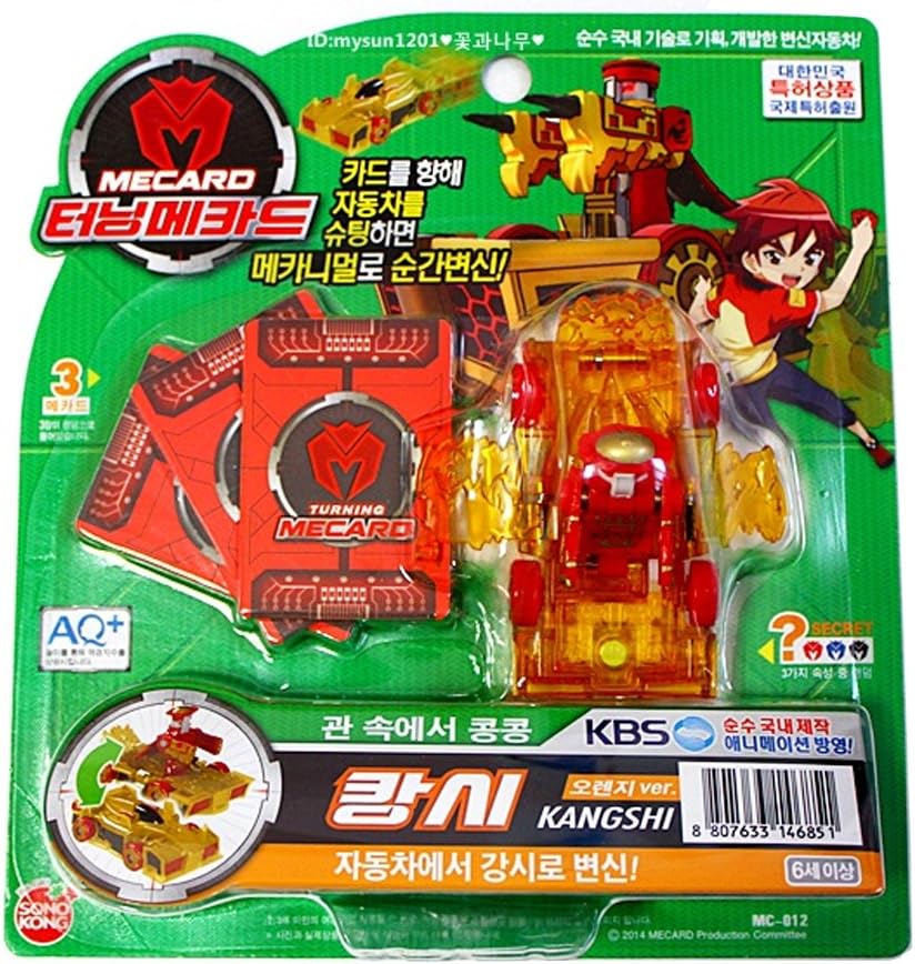 TURNING MECARD Kangshi Orange Korean Made Tv Kids Animation Toy By Sonokong