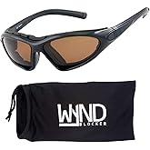 WYND Blocker Vert Motorcycle & Boating Sports Wrap Around Polarized Sunglasses