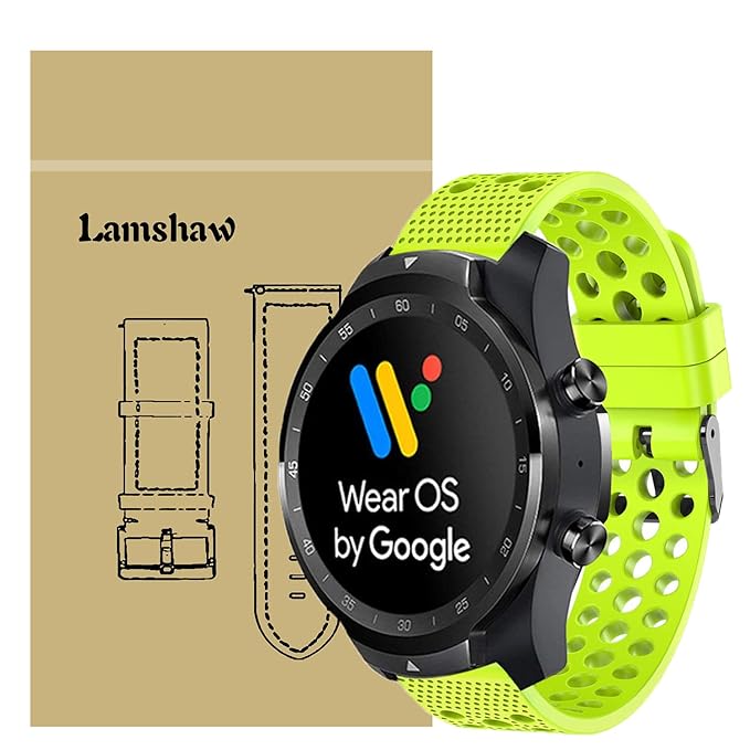 para TicWatch Pro Band, Lamshaw Silicona Reemplazo Pulseras ...