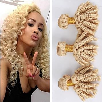 Amazon Com Ruma Hair Bleached Blonde Aunty Funmi Hair Weft